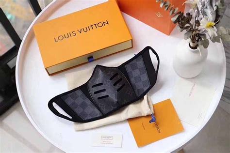 authentic louis vuitton face mask.